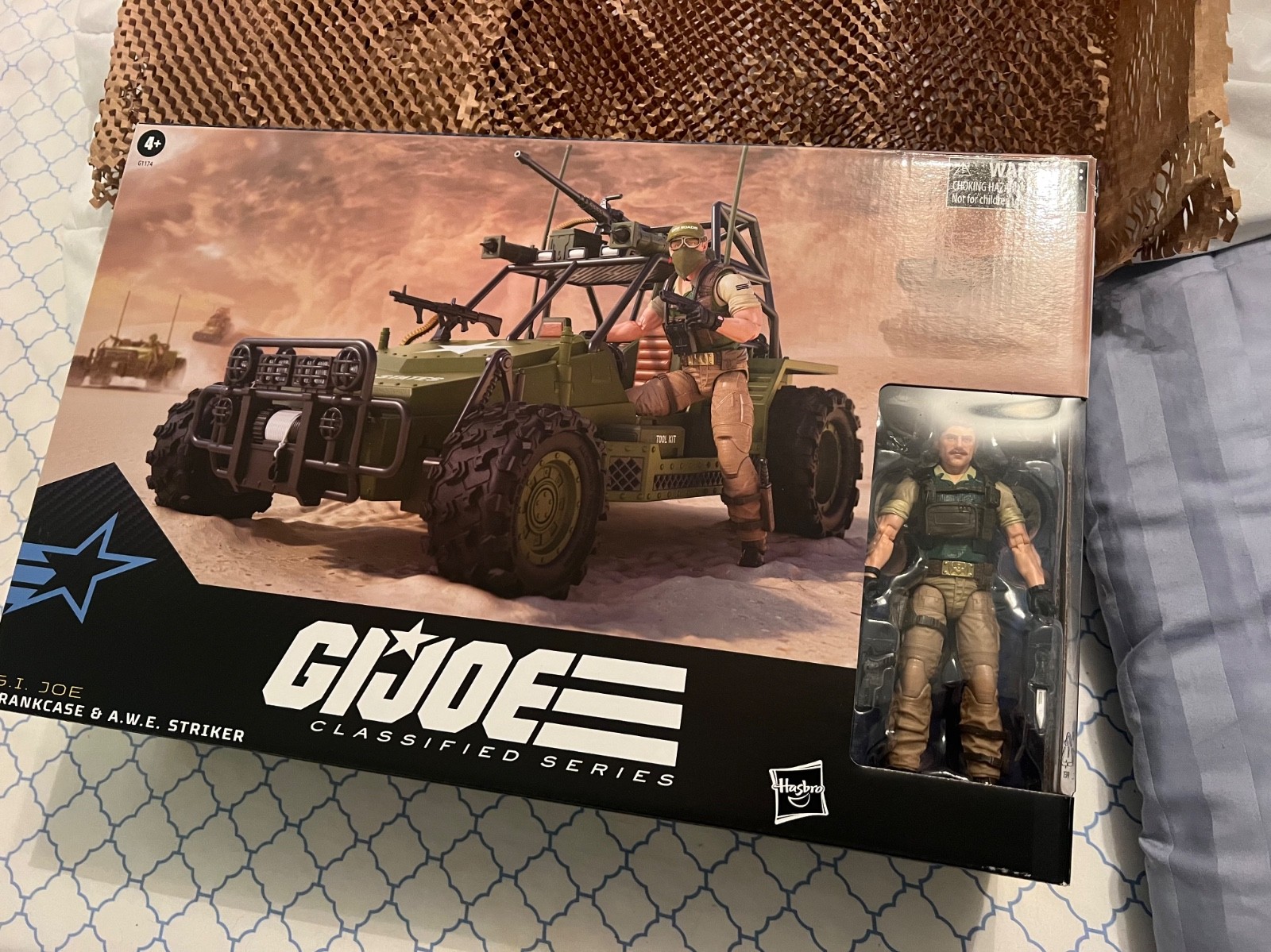 GENUINE GI Joe Classified Series 171 Crankcase AWE Striker 4WD Vehicle SDCC NEW