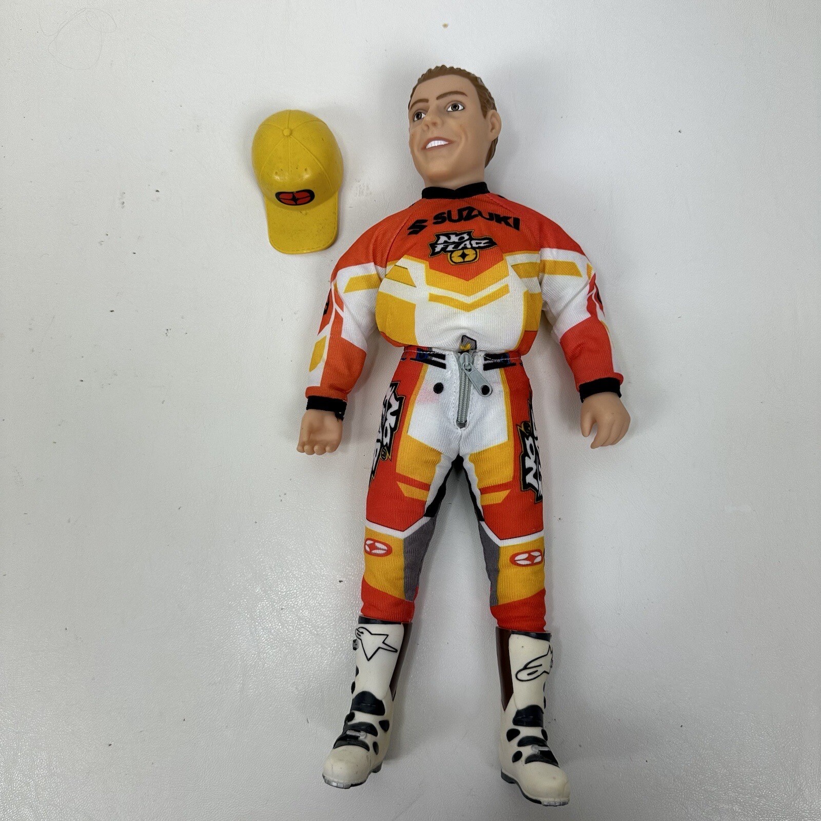 Travis Pastrana Action Figure Large Doll by MX Allstars 2001 Dreamco WITH HAT