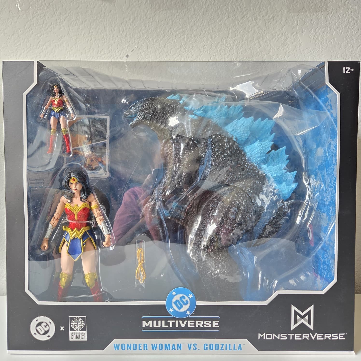 McFarlane Toys DC Multiverse Monsterverse Wonder Woman vs Godzilla