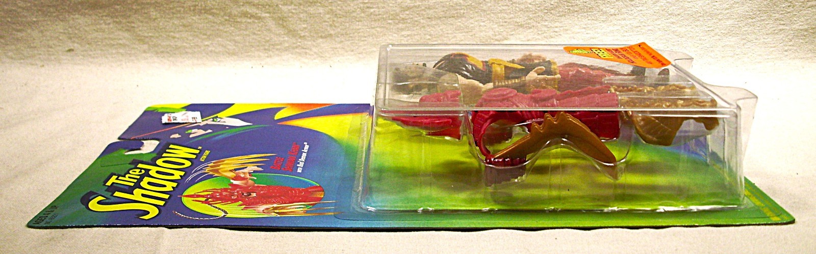 Vintage ☆ 1994 Kenner ☆ The Shadow ☆ BATTLE SHIWAN KHAN ☆ Action Figure ☆ L@@K!