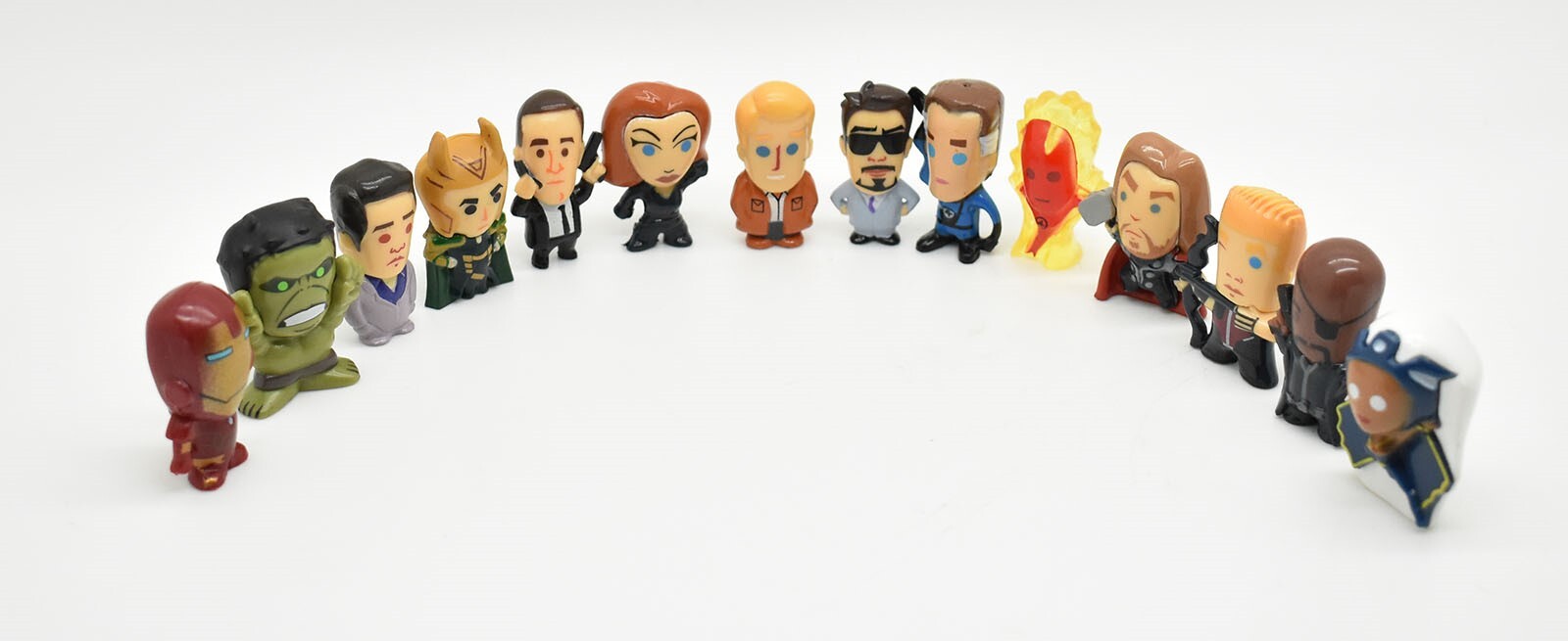 Marvel Chibis Mini 1.25&Prime; Figure Lot Bulls I Toy