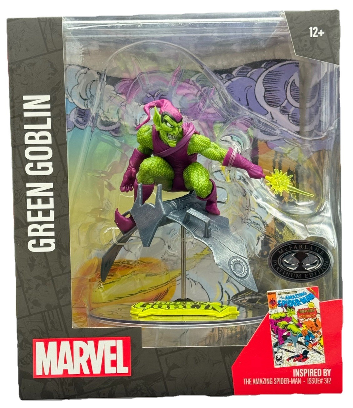 McFarlane Toys 2025 Green Goblin The Amazing Spider-Man Inspired By Issue #312