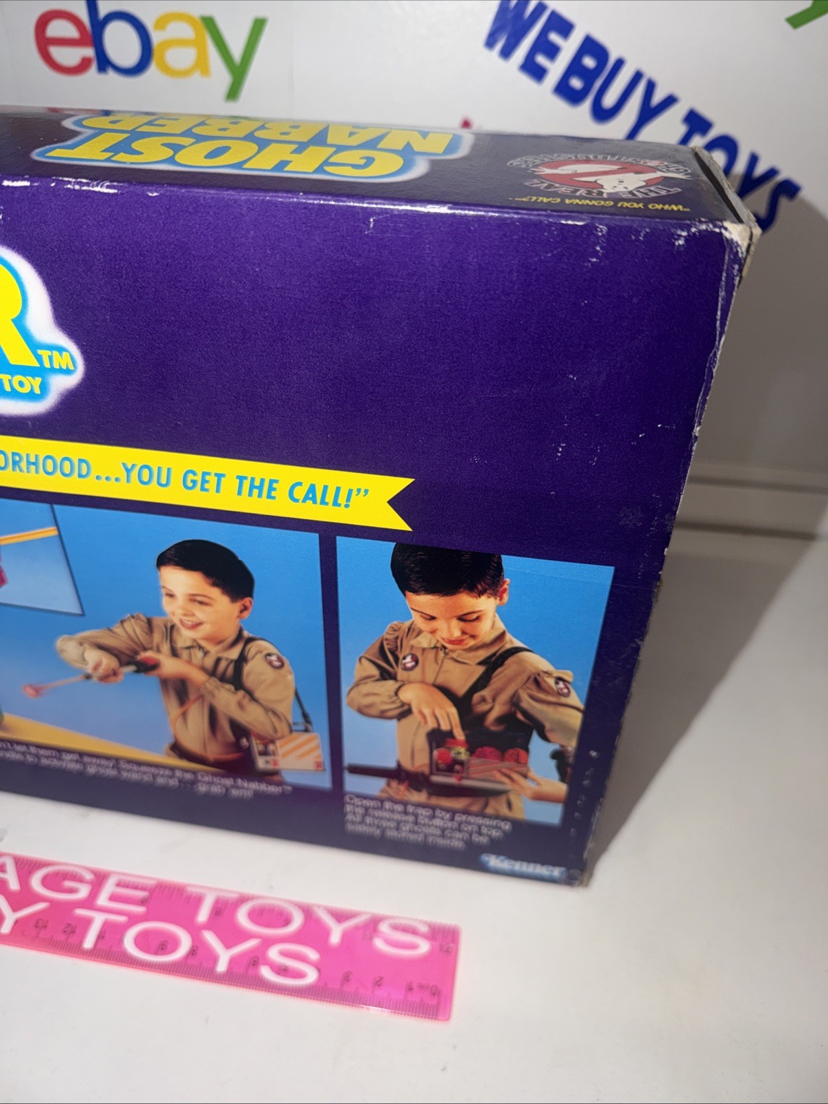 Vintage – The Real Ghostbusters GHOST NABBER – Kenner 1990 FACTORY SEALED 👻