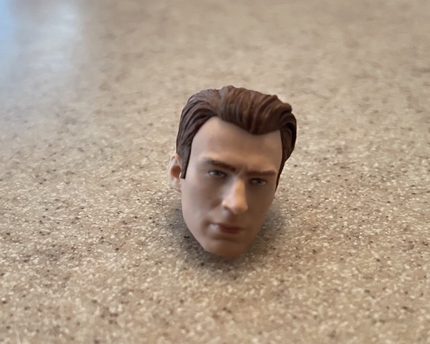 Marvel Legends MCU Captain America Steve Rogers Chris Evans Head
