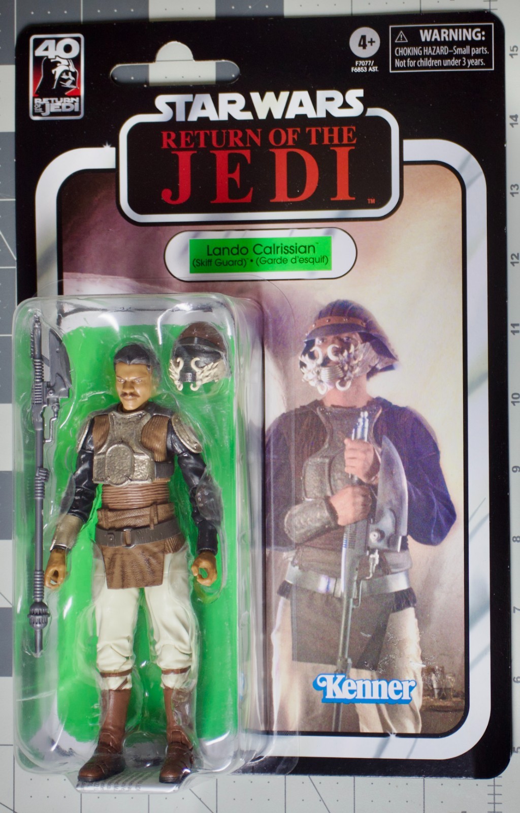 Hasbro Star Wars Black Series 6 Inch Return Jedi 40th Anniversary LANDO Skiff Gu
