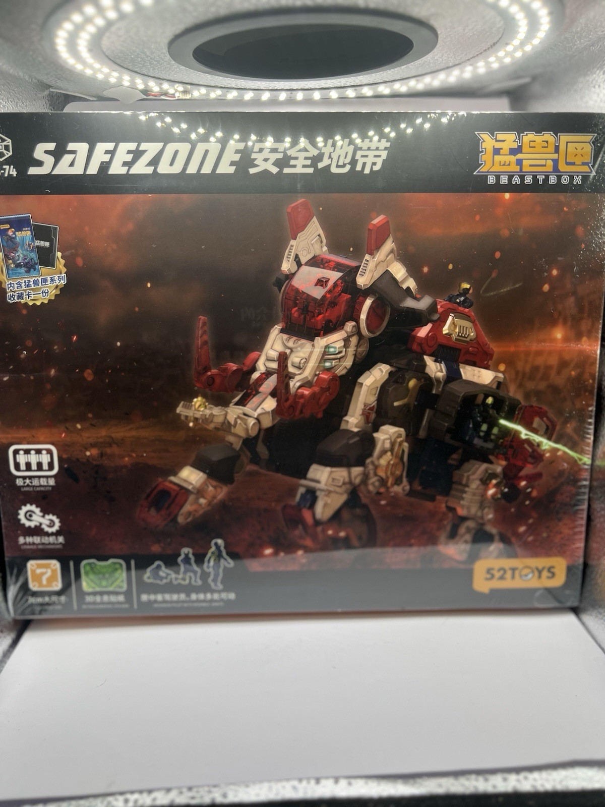 52TOYS BeastBOX BB-74 Safezone Convertible Figure (US SELLER)
