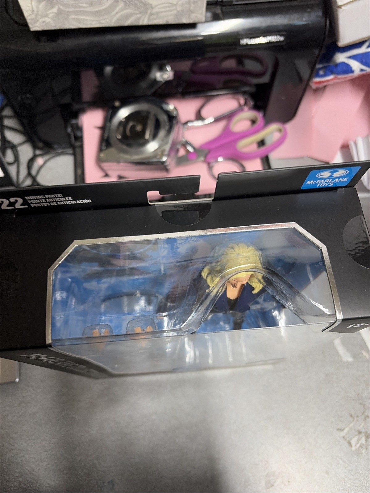 MCFARLANE DC MULTIVERSE BLACK CANARY COLLECTOR EDITION CHASE PLATINUM FIGURE!