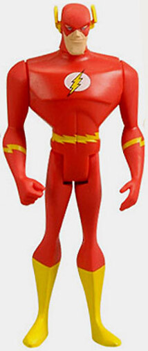 Justice League Unlimited Loose 4.25&Prime; THE FLASH Figure Matty Collector Exclusive