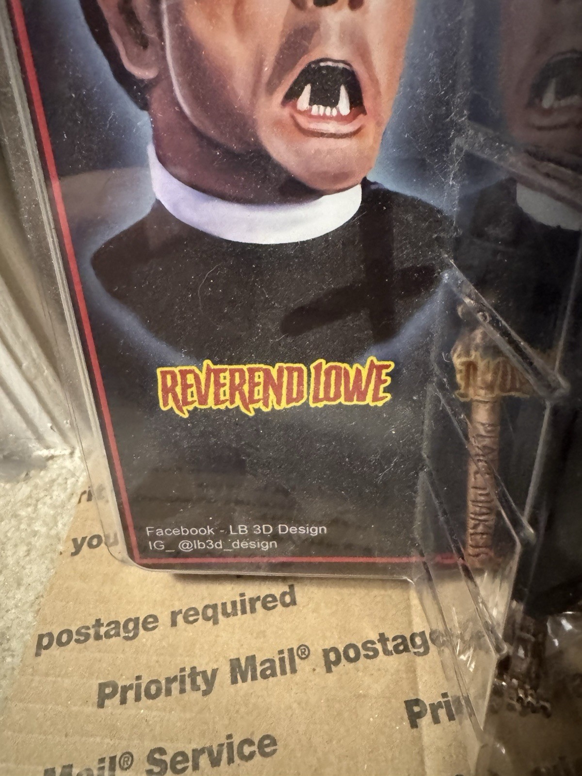 Evil Entities Figure Reverend Lowe From Silver Bullet