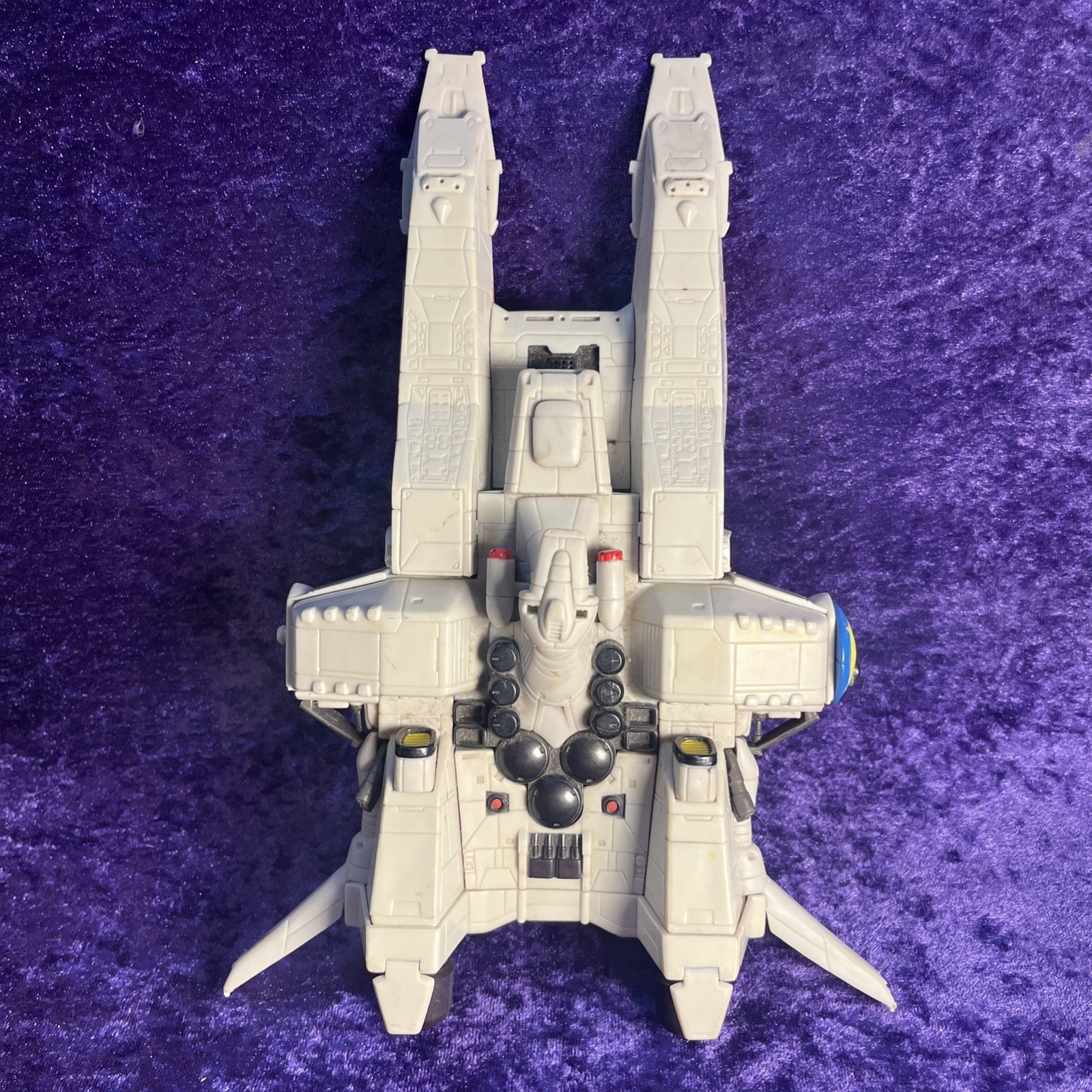 Vintage Bandai Gundam E. F. Space Force Ship War Ship Mobile Suit Toy Figurine