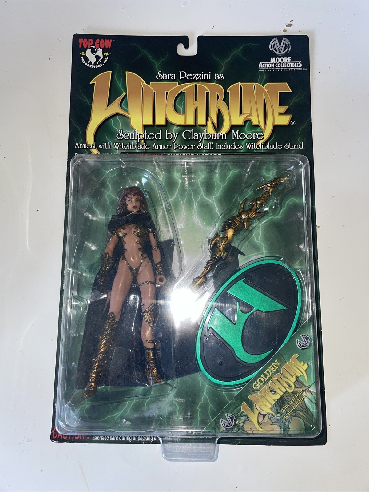 Golden Wizard Witchblade Variant by Clayburn moore Action Sara Pezzini