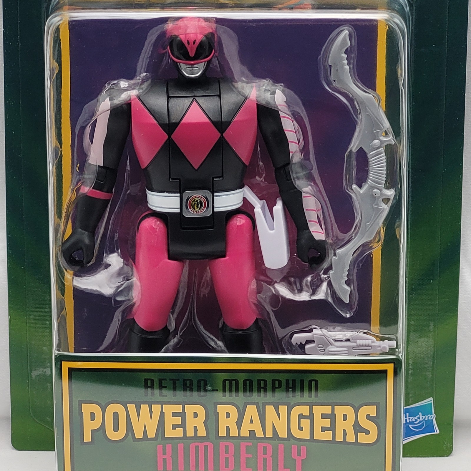 Hasbro Retro Morphin Power Rangers Tommy White Green Ranger Complete Set Ninjor