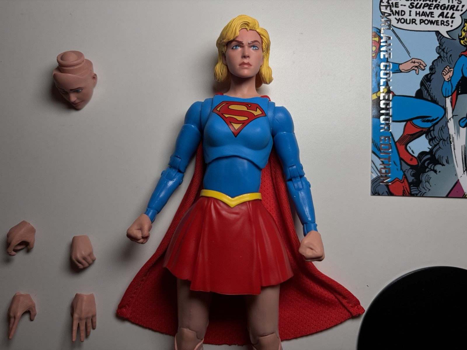 McFarlane DC Multiverse Collector Edition Supergirl (customized – READ)