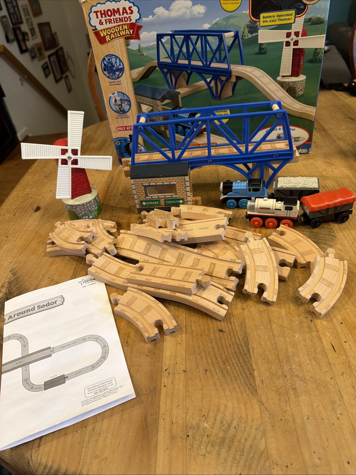 Thomas and Friends Wooden Railway Steaming Around Sodor With Stanley And More