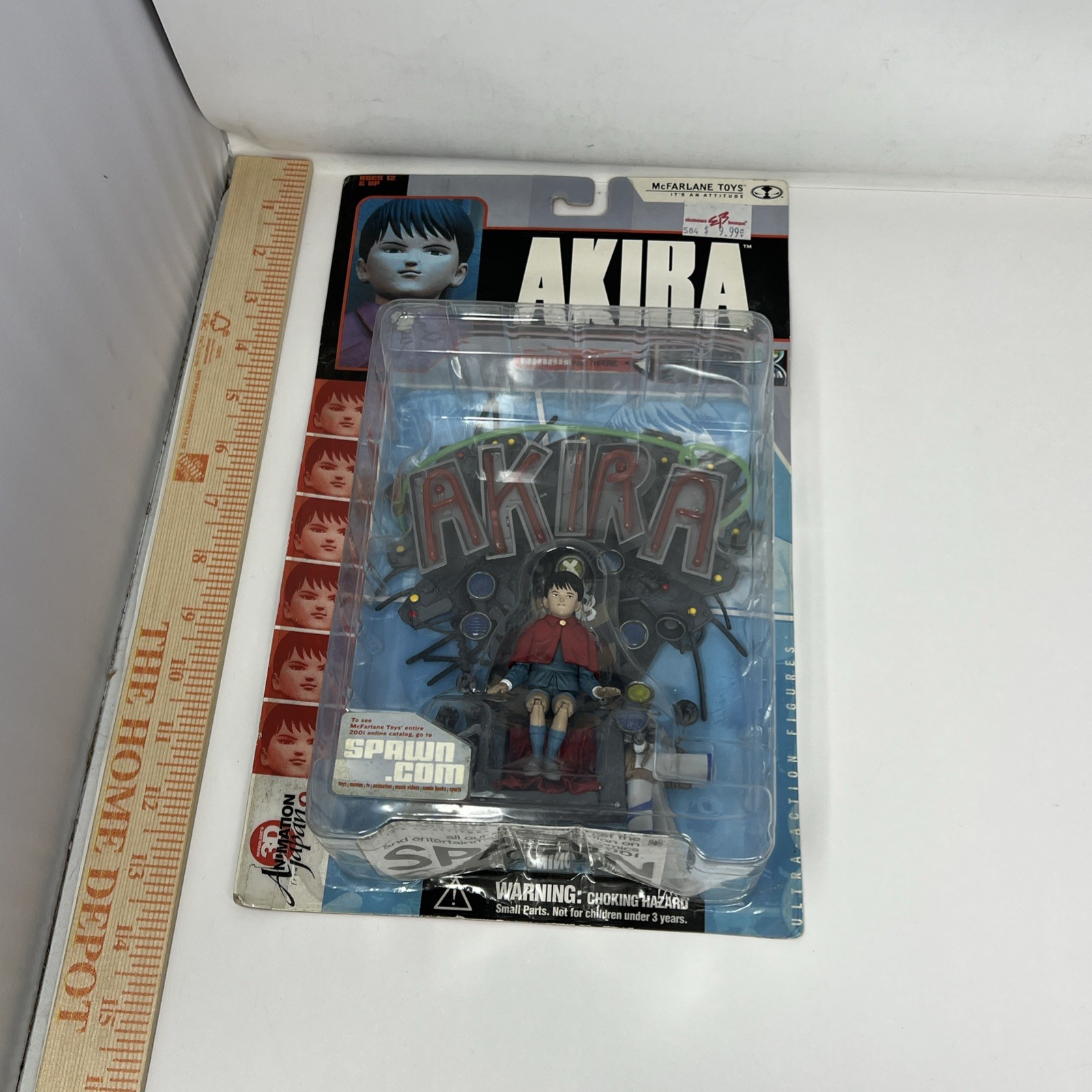 2000 McFarlane’s 3D Animation From Japan 2 Akira And Throne New Sealed