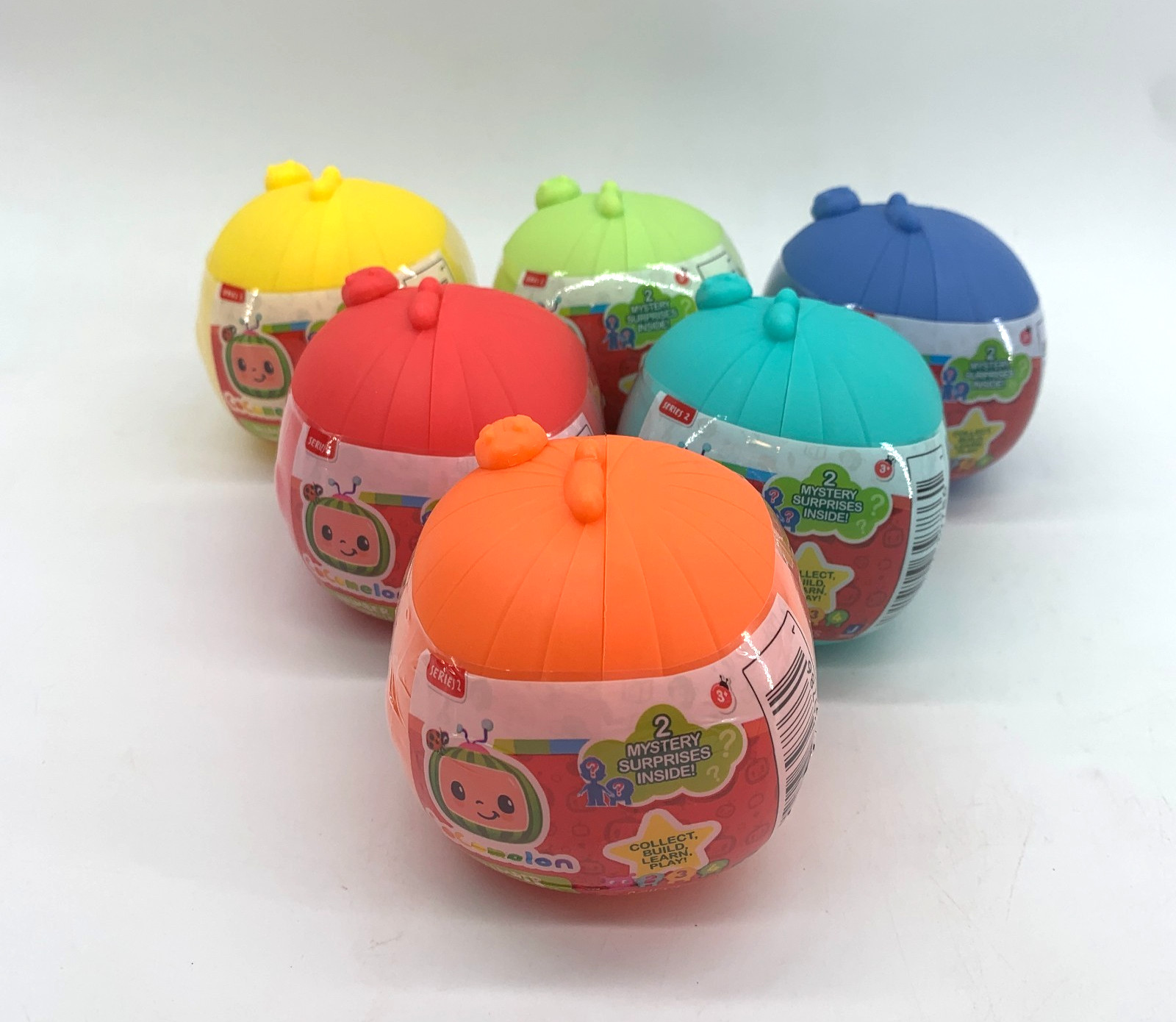 Cocomelon Number Surprise Mystery Ball Series 2 Party Favor Birthday Lot of 6