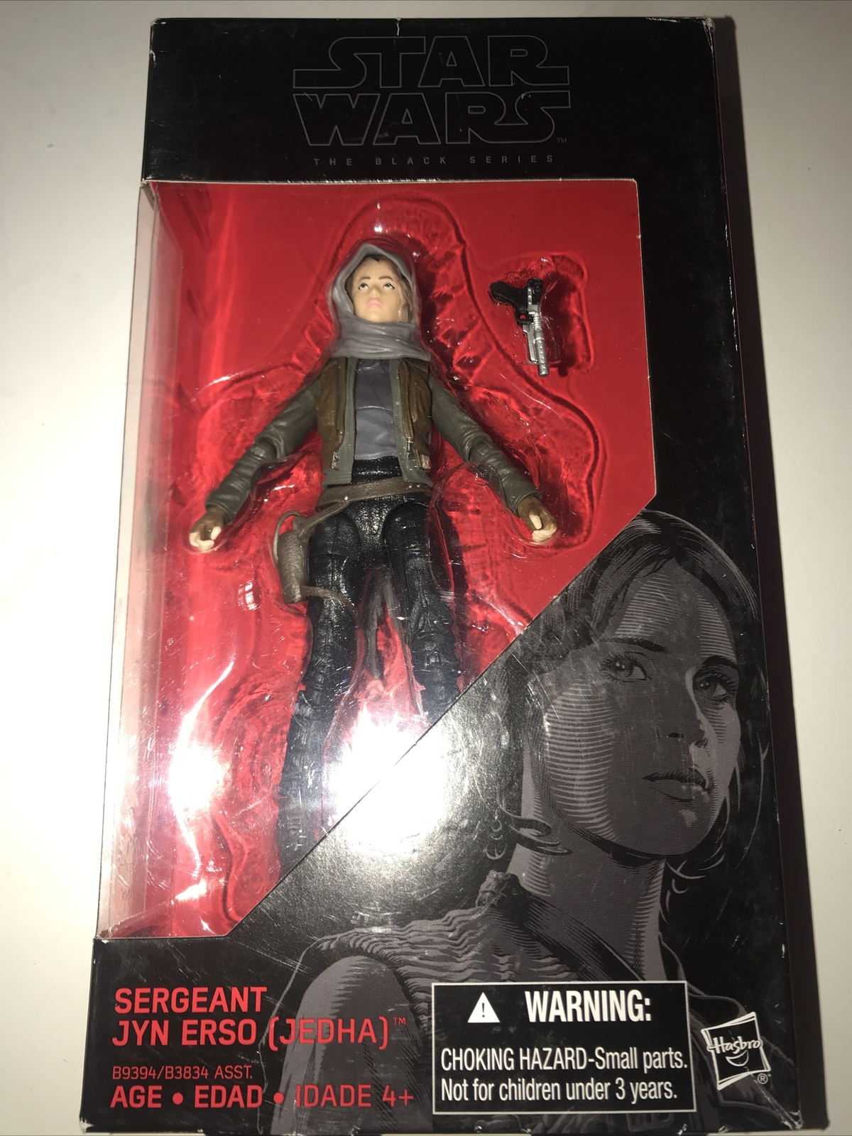 Star Wars Black Series # 22 Sergeant Jyn Erso (Jedha) 6&Prime; Inch Figure NEW