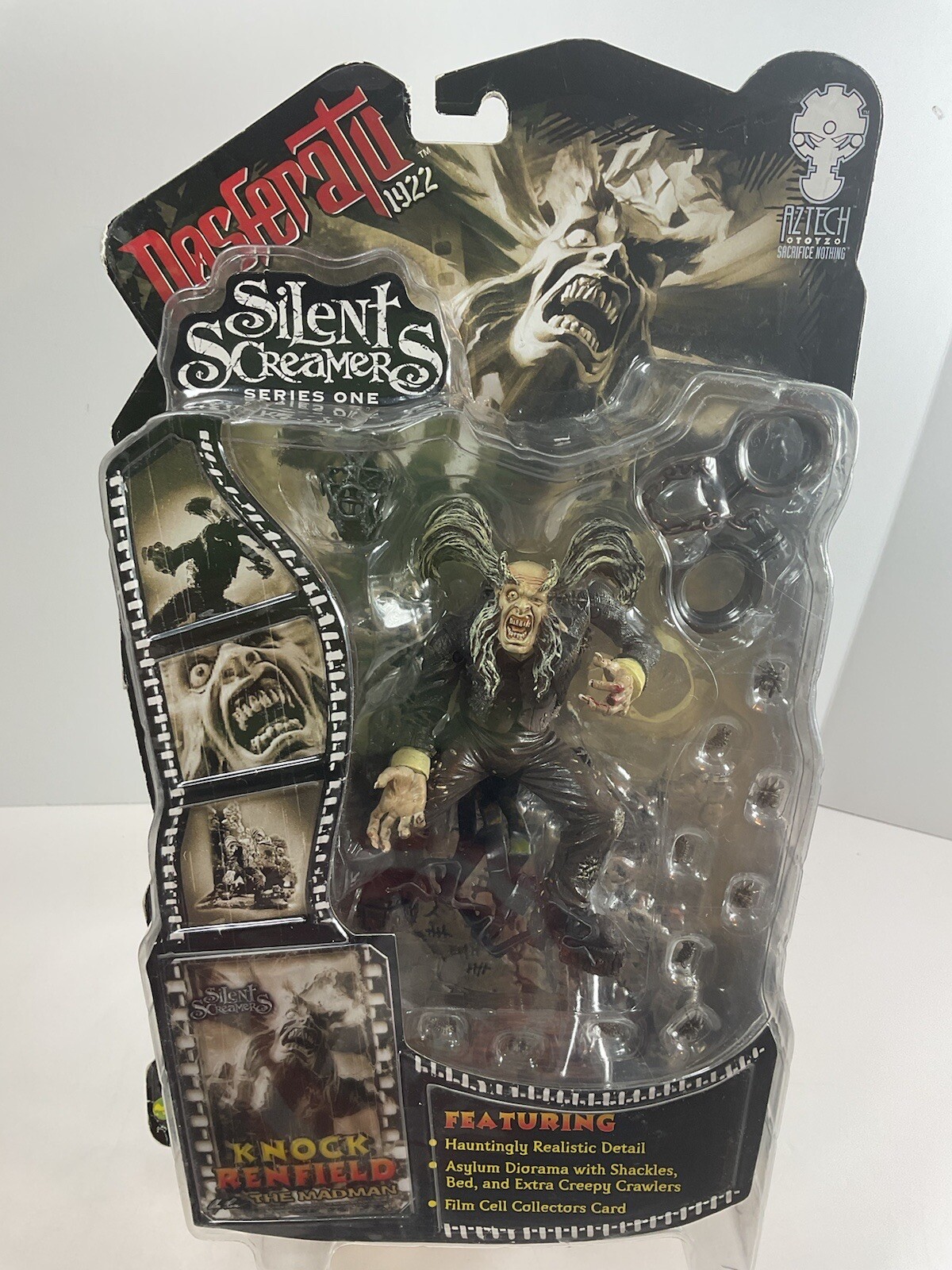 GRAF ORLOK NOSFERATU 1922 SILENT SCREAMERS SERIES 1 SEALED HORROR FIGURE