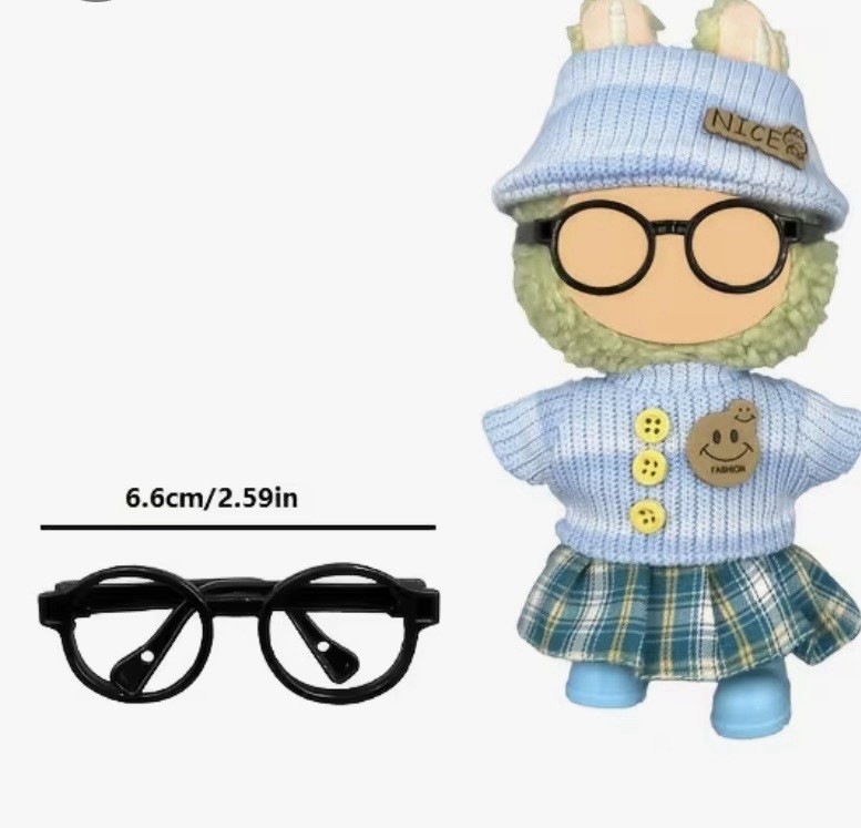Labubu Clothes Outfit Costume 4 Piece Handmade (DOLL NOT INCLUDED)