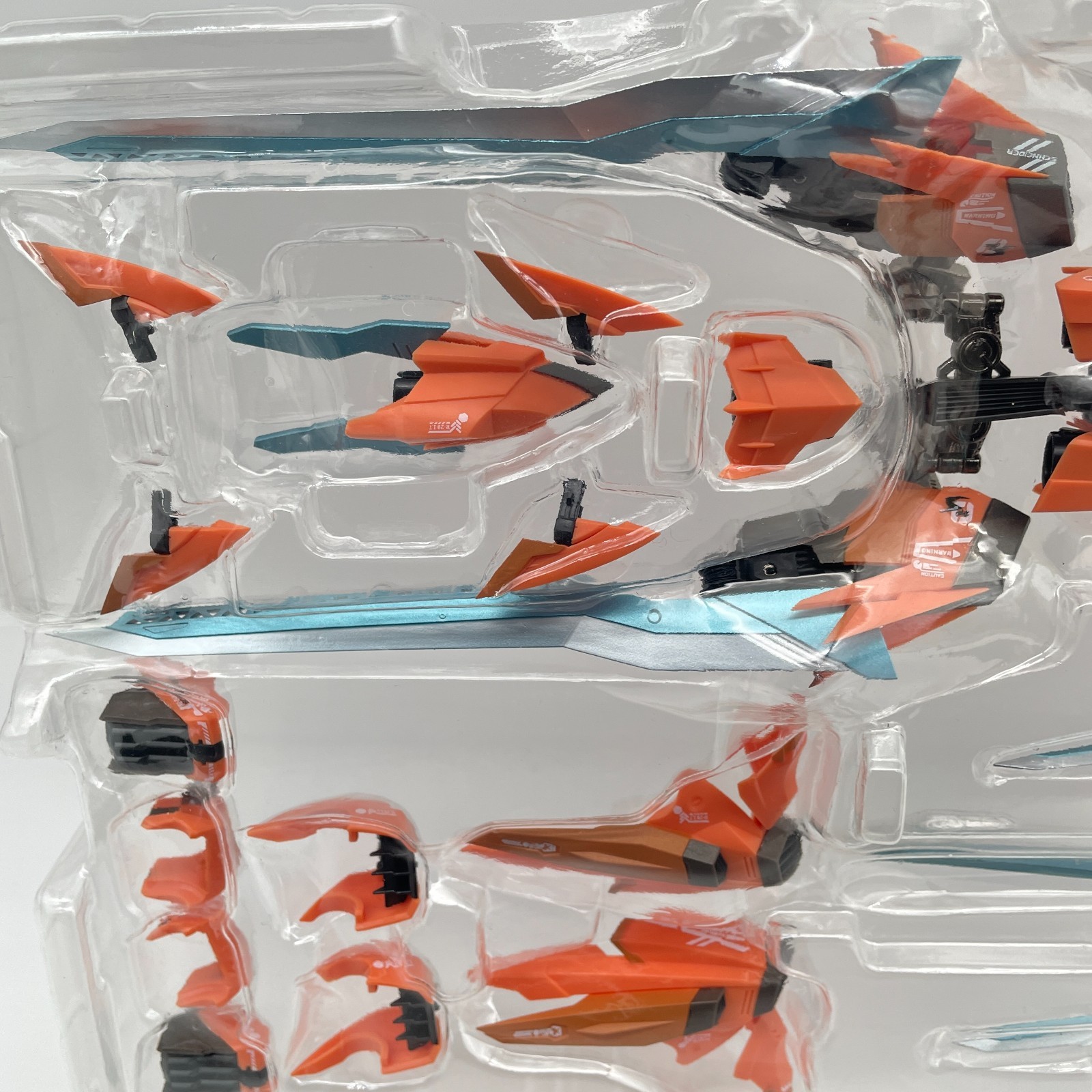 ZOIDS CHOGOKIN CHANGING ARMOR set for RZ-041 LIGER ZERO BANDAI