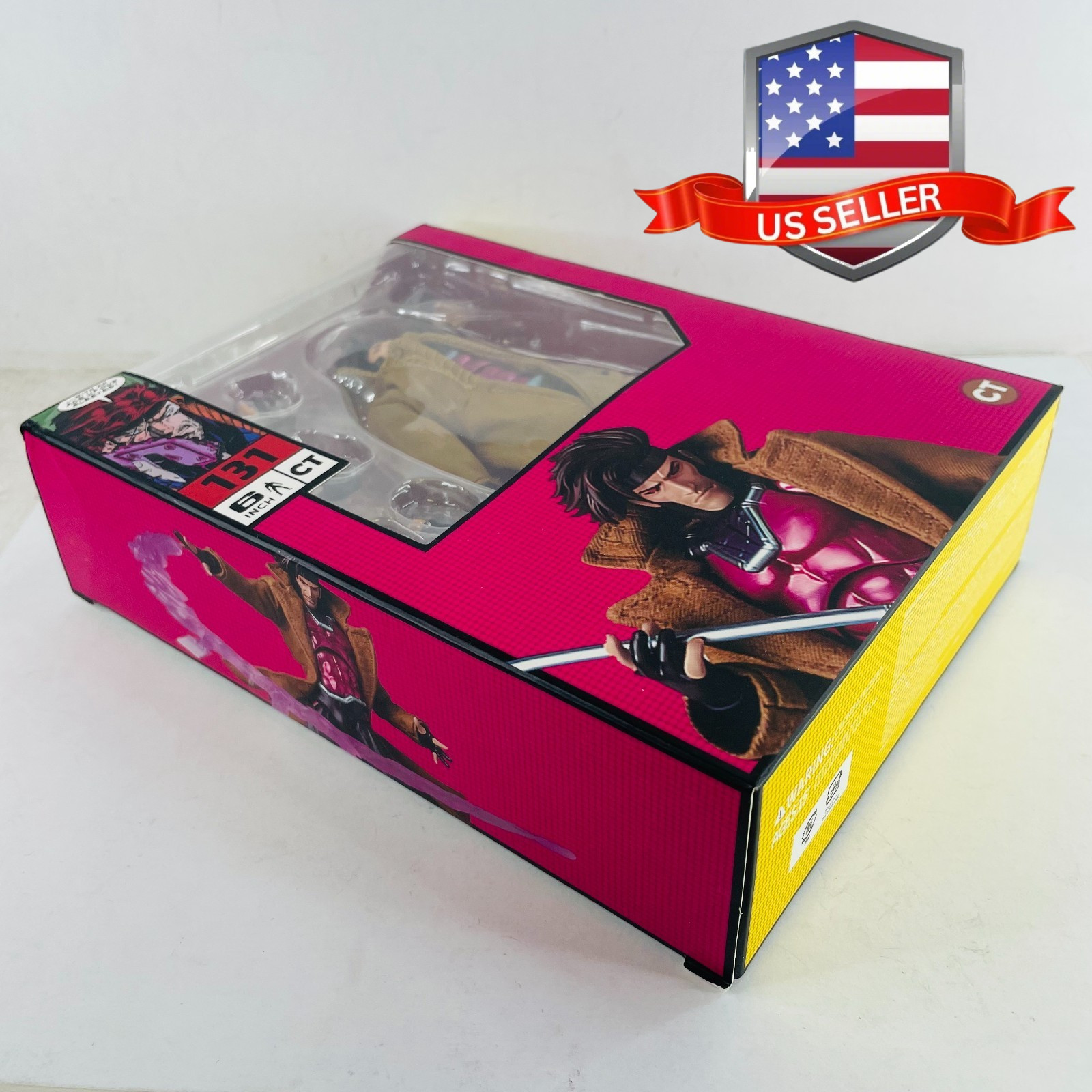 Gambit X-Men Comic Version w/Accessory 6&Prime; Action Figure New Box CT Toys #131