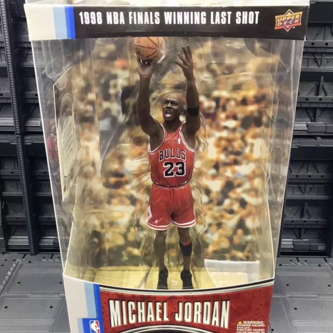 NBA 1998 Finals Winning Last Shot Michael Jordan 8&Prime; Figure McFarlane Toy NEW