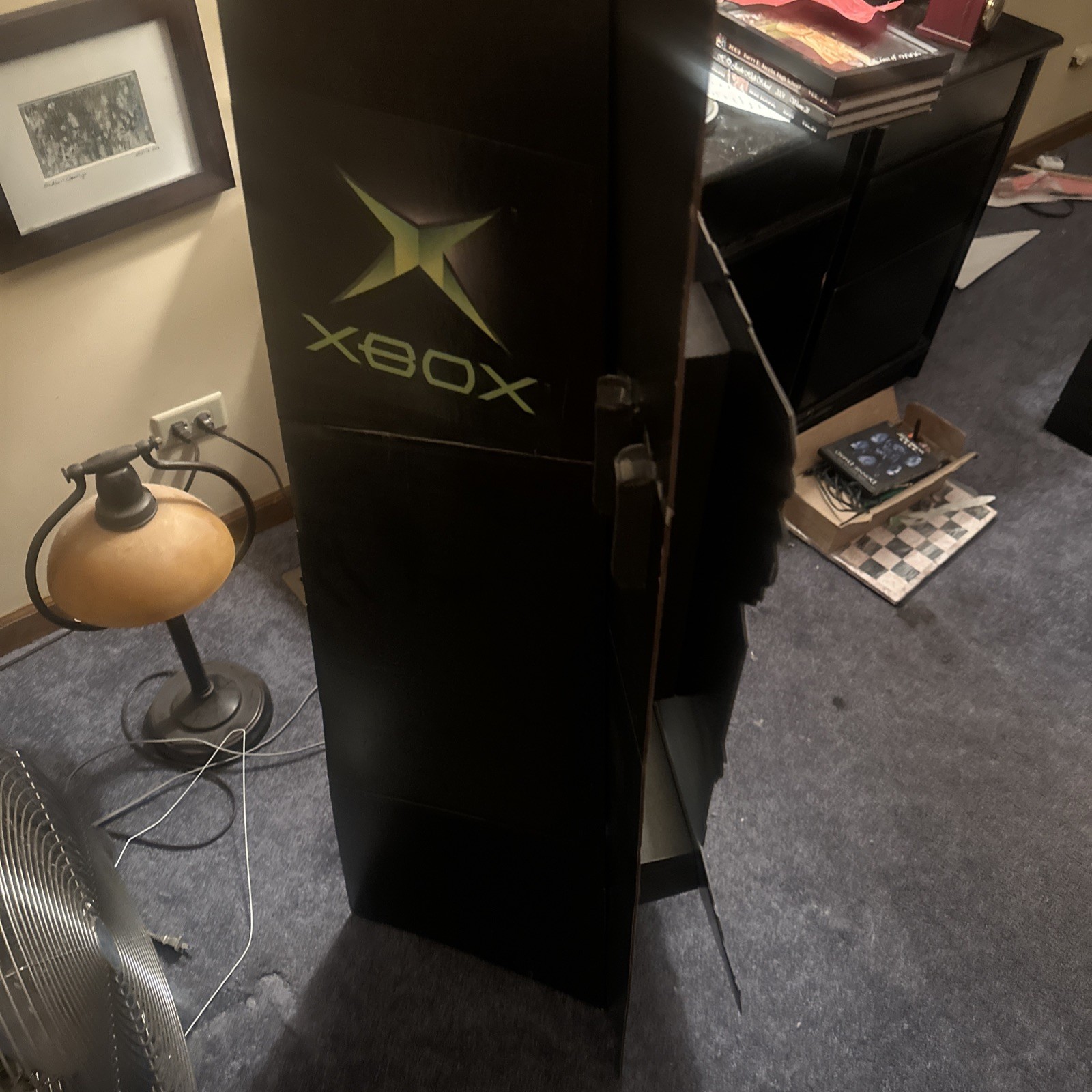 5 ft HALO Combat Evolved MASTER CHIEF STANDEE GAME STORE DISPLAY Vintage Rare!