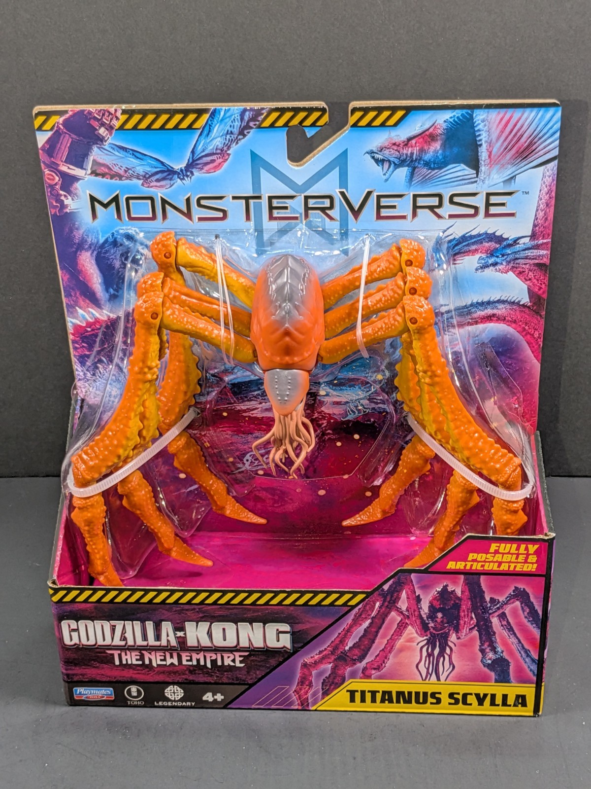Playmates Godzilla X Kong Monsterverse Titanus Scylla