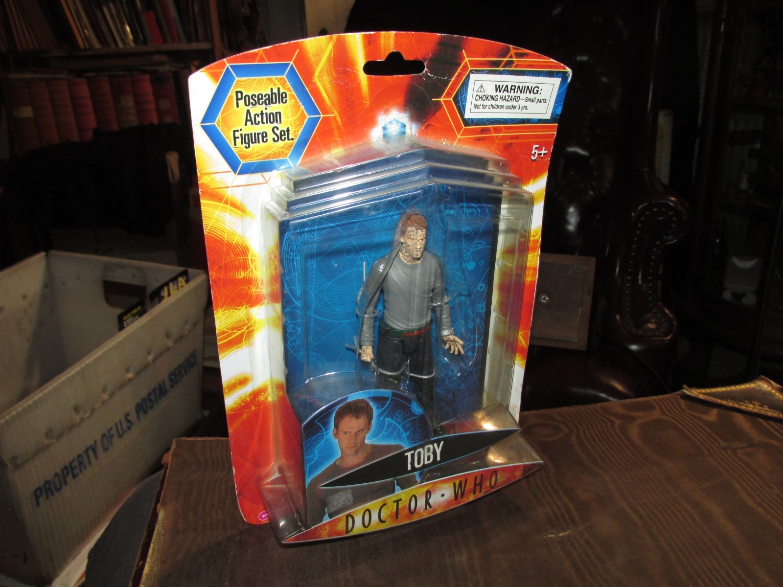 DOCTOR WHO FIGURE * TOBY ( POSSESSED ) new sealed 2004