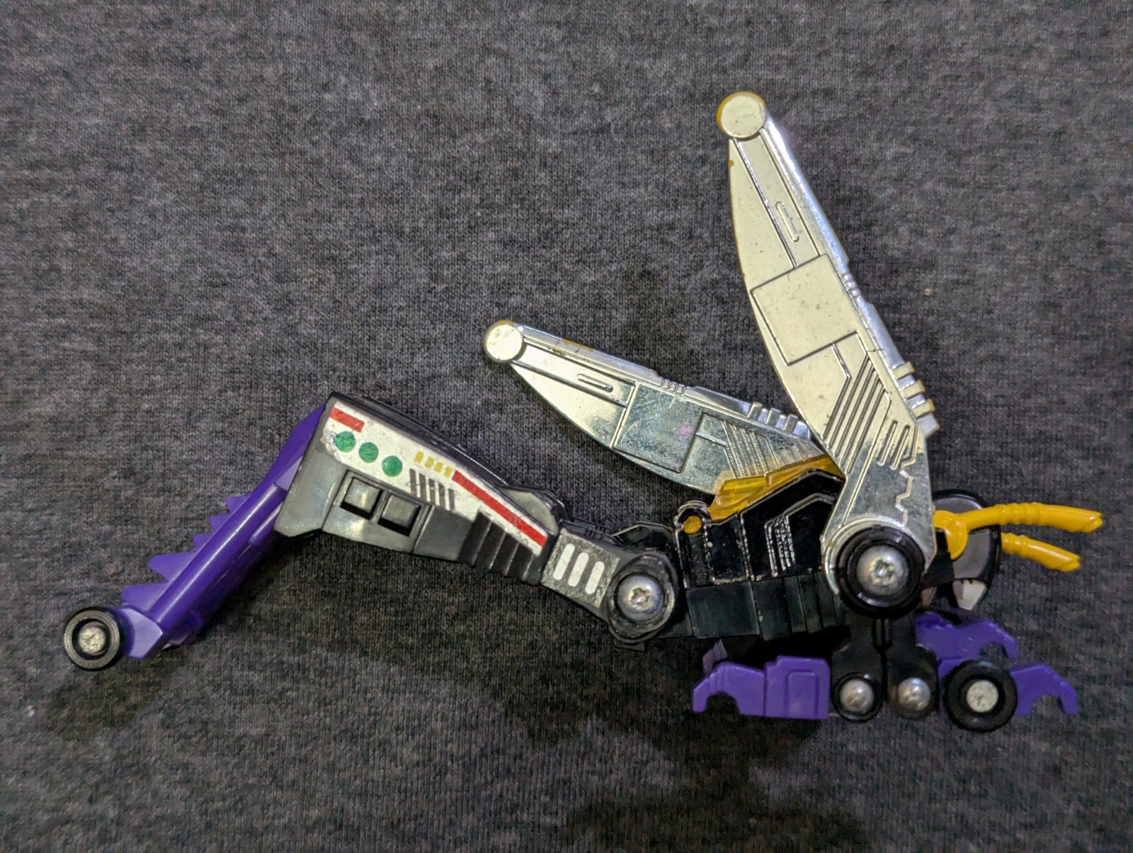 Vintage Hasbro TRANSFORMERS Generation One G1 Insecticon KICKBACK Missing Gun