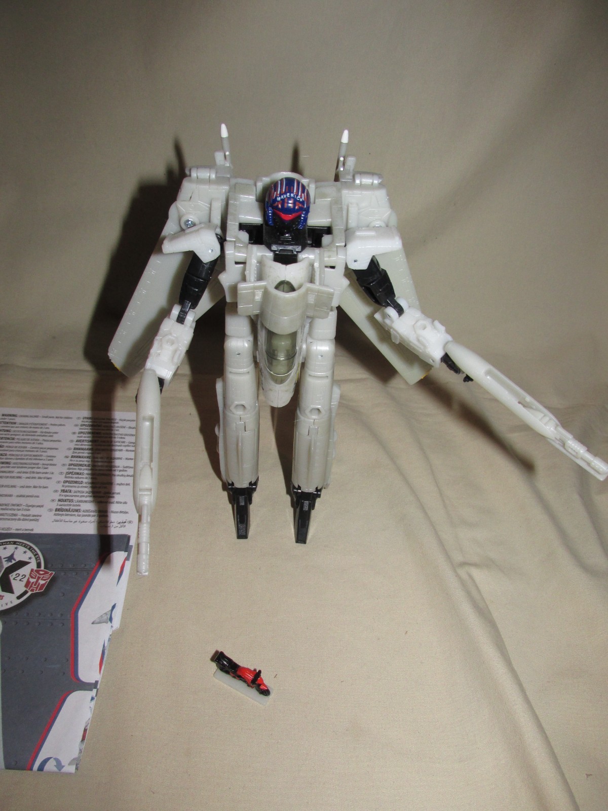 Transformers Collaboration Crossovers Top Gun Maverick Voyager Figure Complete