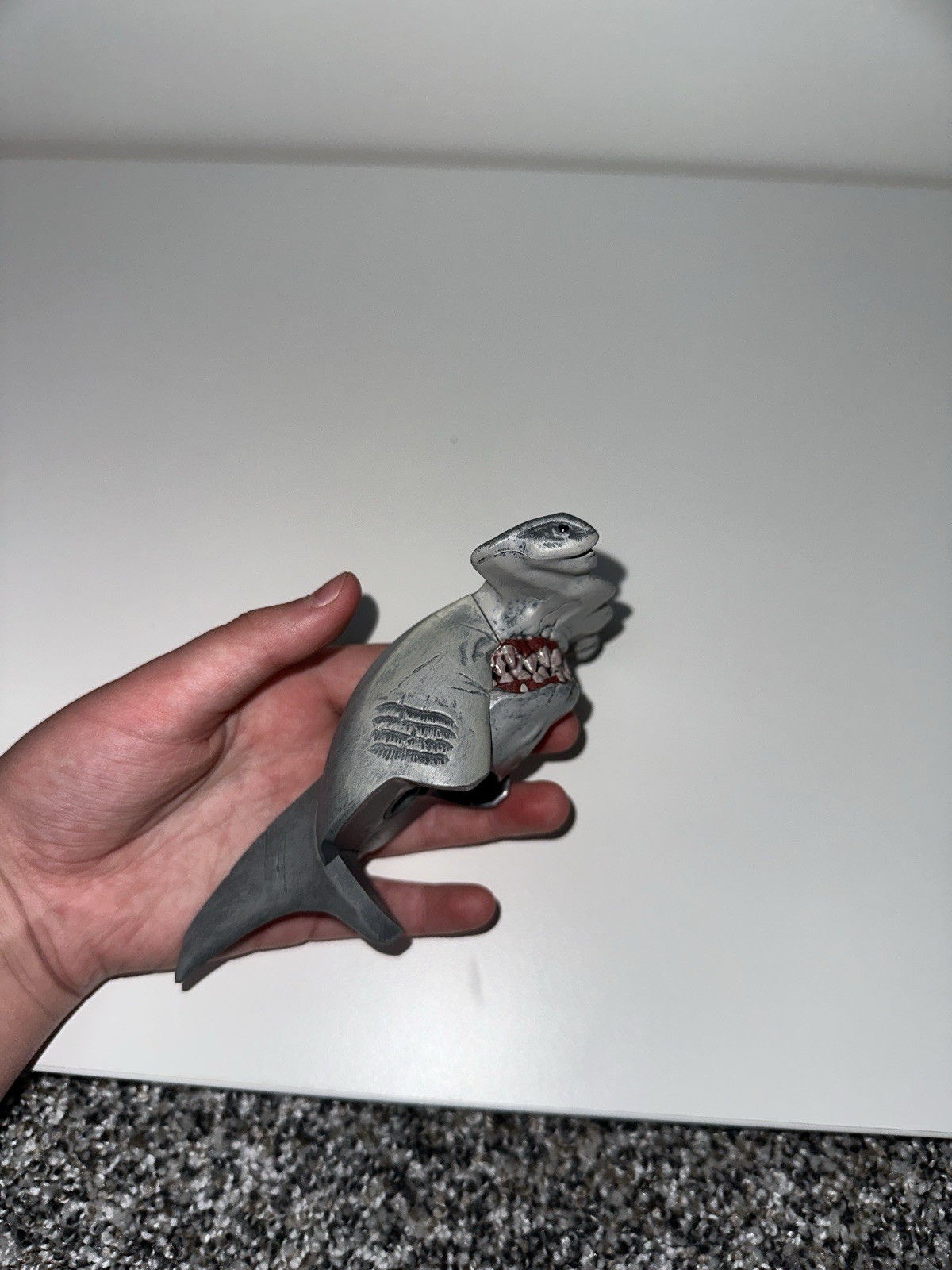 King Shark DC Multiverse Build A Figure BAF CNC 100% Complete with Hammerhead 9&Prime;