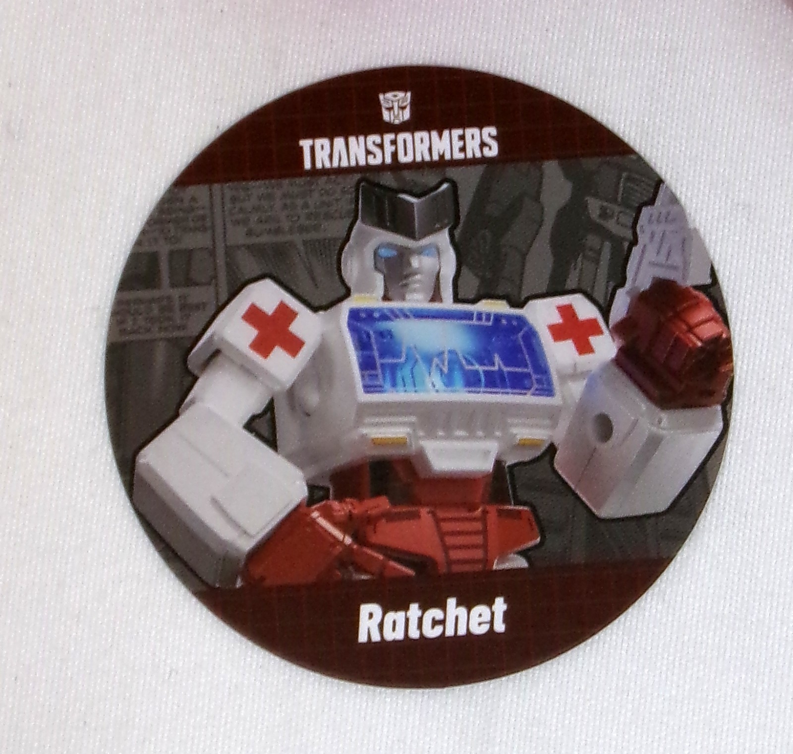 Blokees Transformers Shining Version 01 Ratchet Roll Out Model Kit Figure