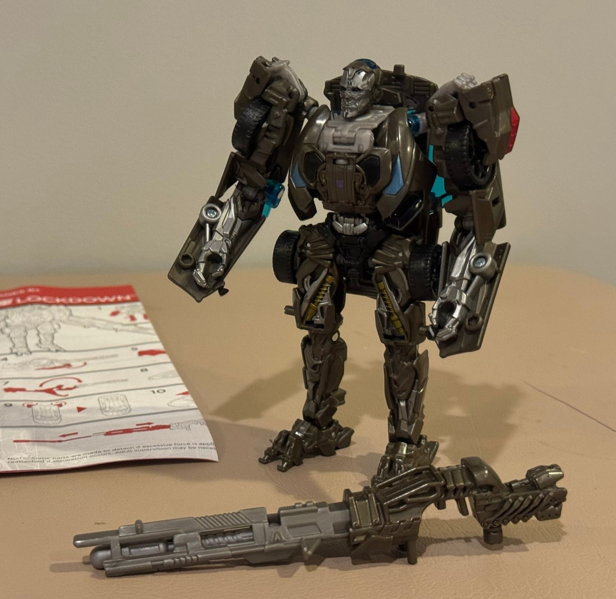 Transformers Age of Extinction Lockdown Deluxe 2014 Complete w/ Instructions AOE