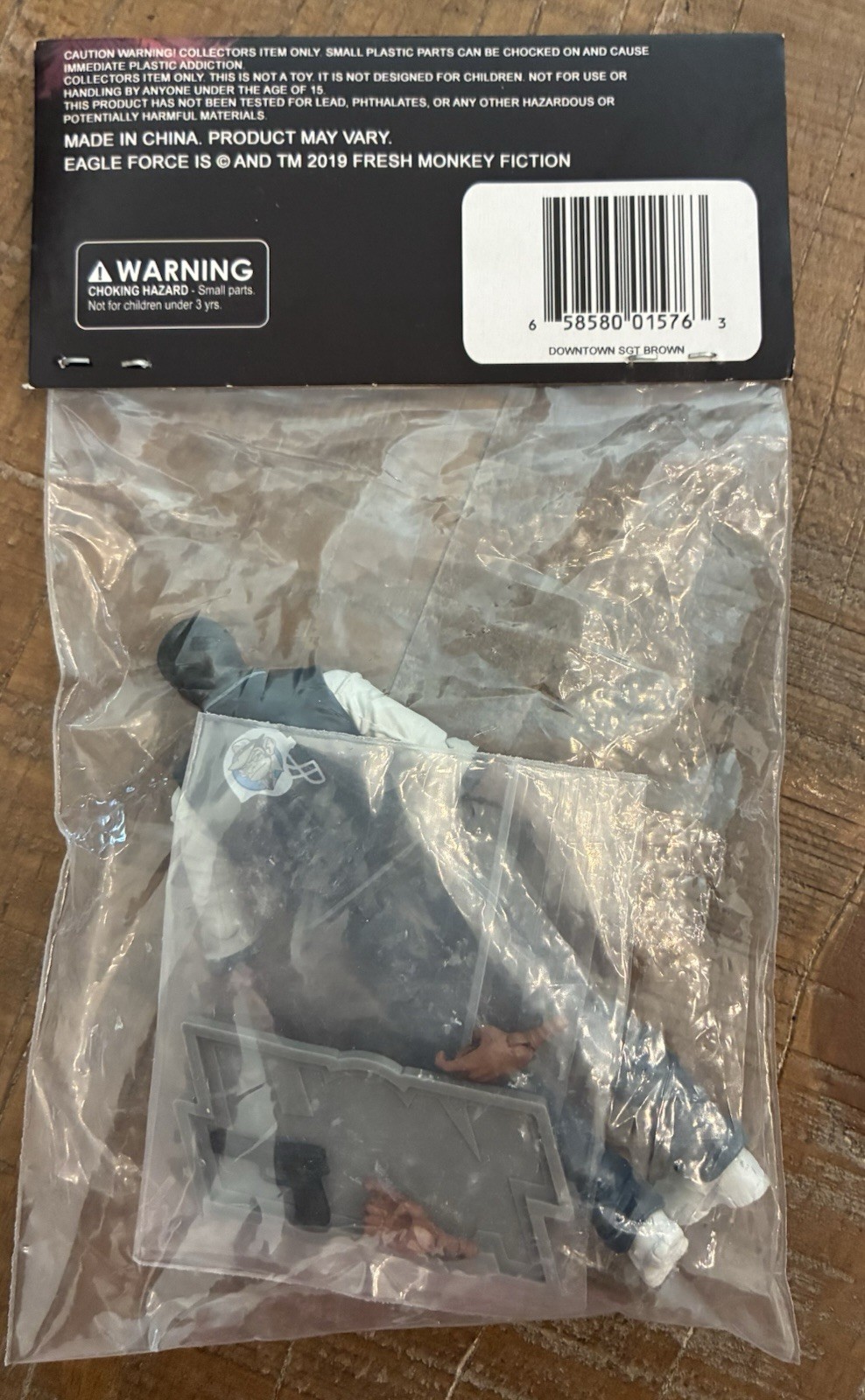 Fresh Monkey Fiction Eagle Force Downtown Sgt Brown Figure GI Joe Joefest 2025