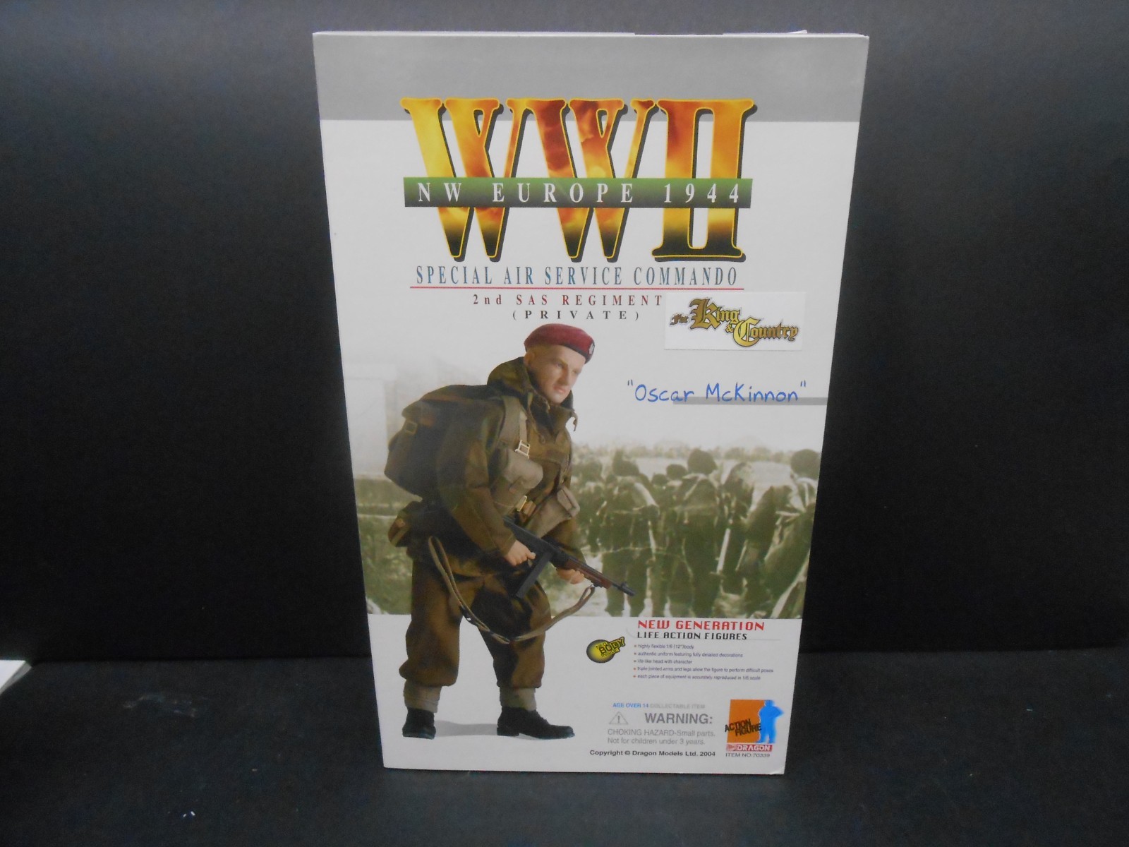 Dragon Rare 1:6 WWII British SAS Commando Oscar McKinnon Ultimate Soldier New!