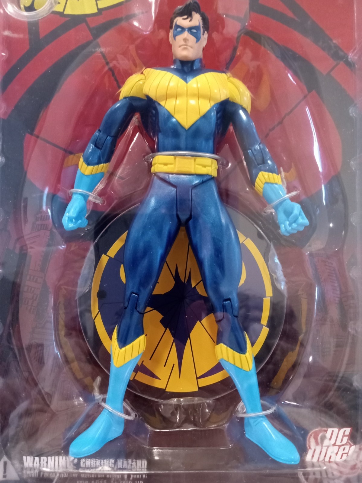 DC DIRECT NIGHTWING ACTION FIGURE – BATMAN KNIGHTFALL SERIES 1 – MINT NEW SEALED