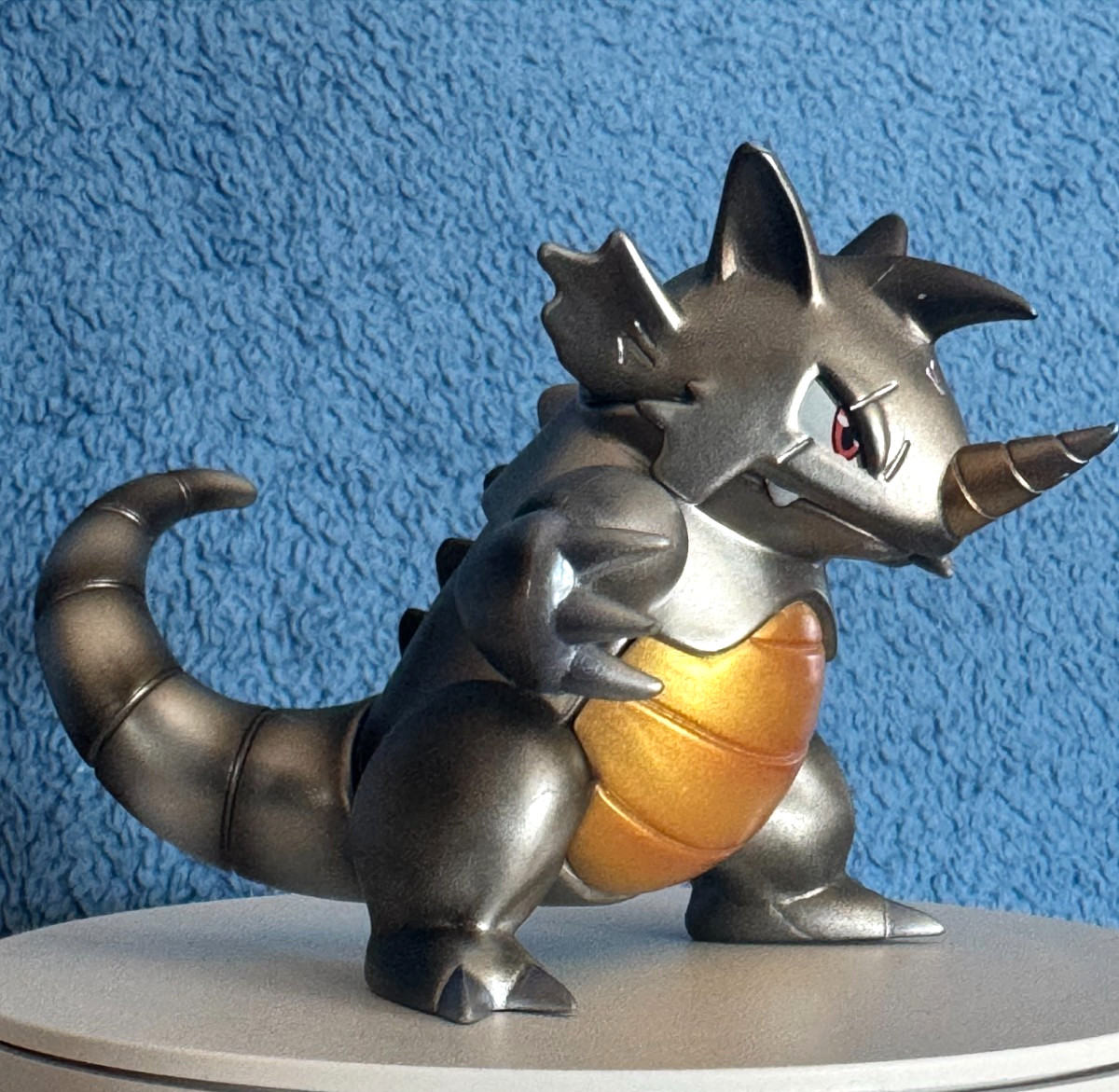 Ground/Rock Type Pokemon – Generation I – RHYDON (Gray) – by BANDAI – NEW