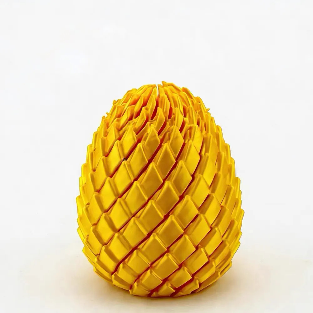 3D Printing Dragon Egg Stress Relief Model, Deformable Twist Egg, Creative Stres