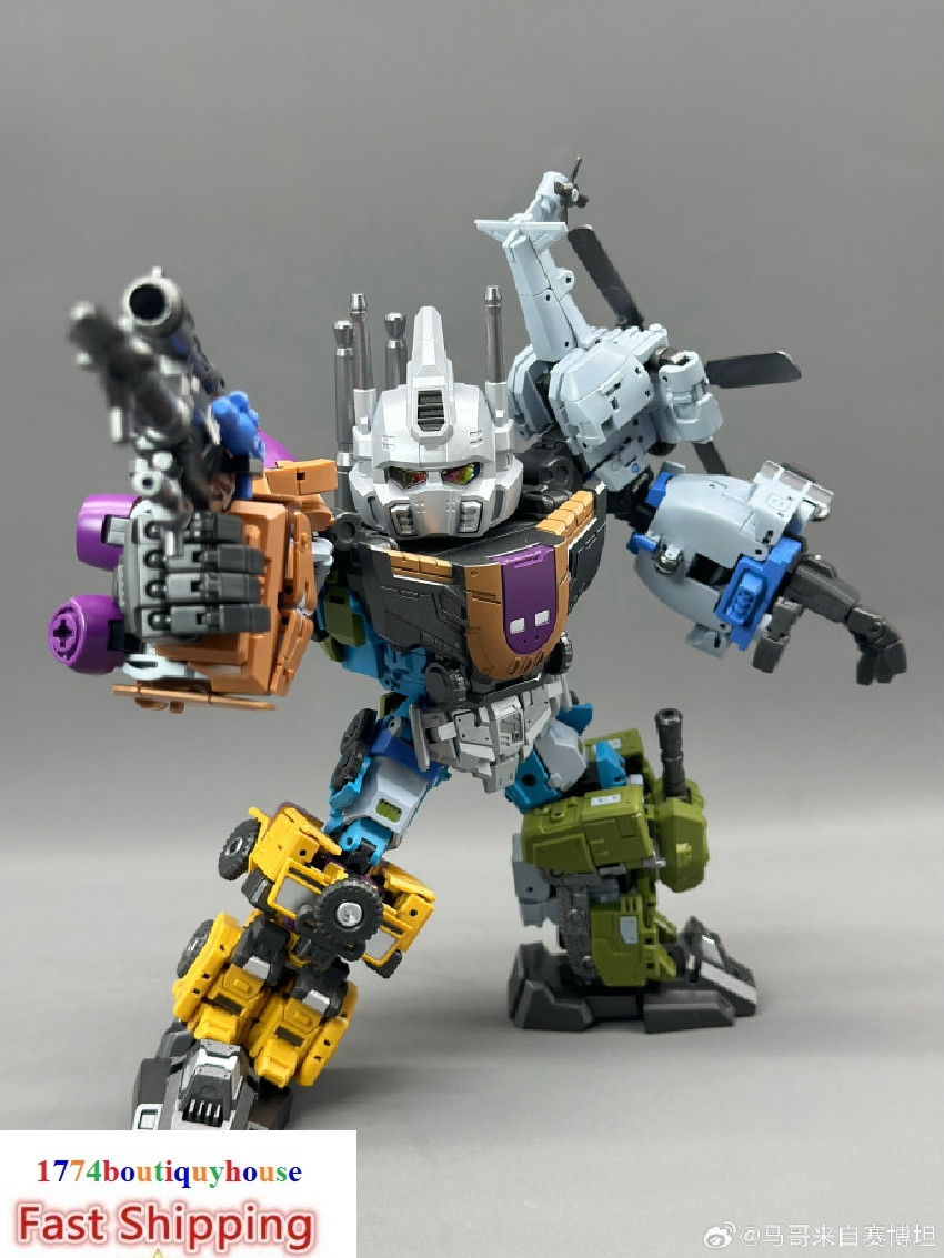 NEW BOX SET TRANSFORMER JiGuangMao Toy JGM-SKP03 Mini-Bruty Bruticus IN USA 6.7&prime;