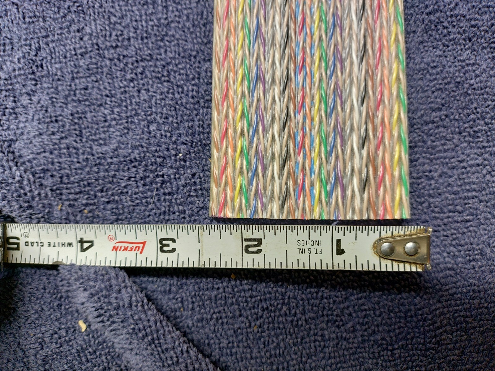 Flat Ribbon Cable 50 Conductor Multicolor Twisted, Ghostbusters, Ghostbusters 2