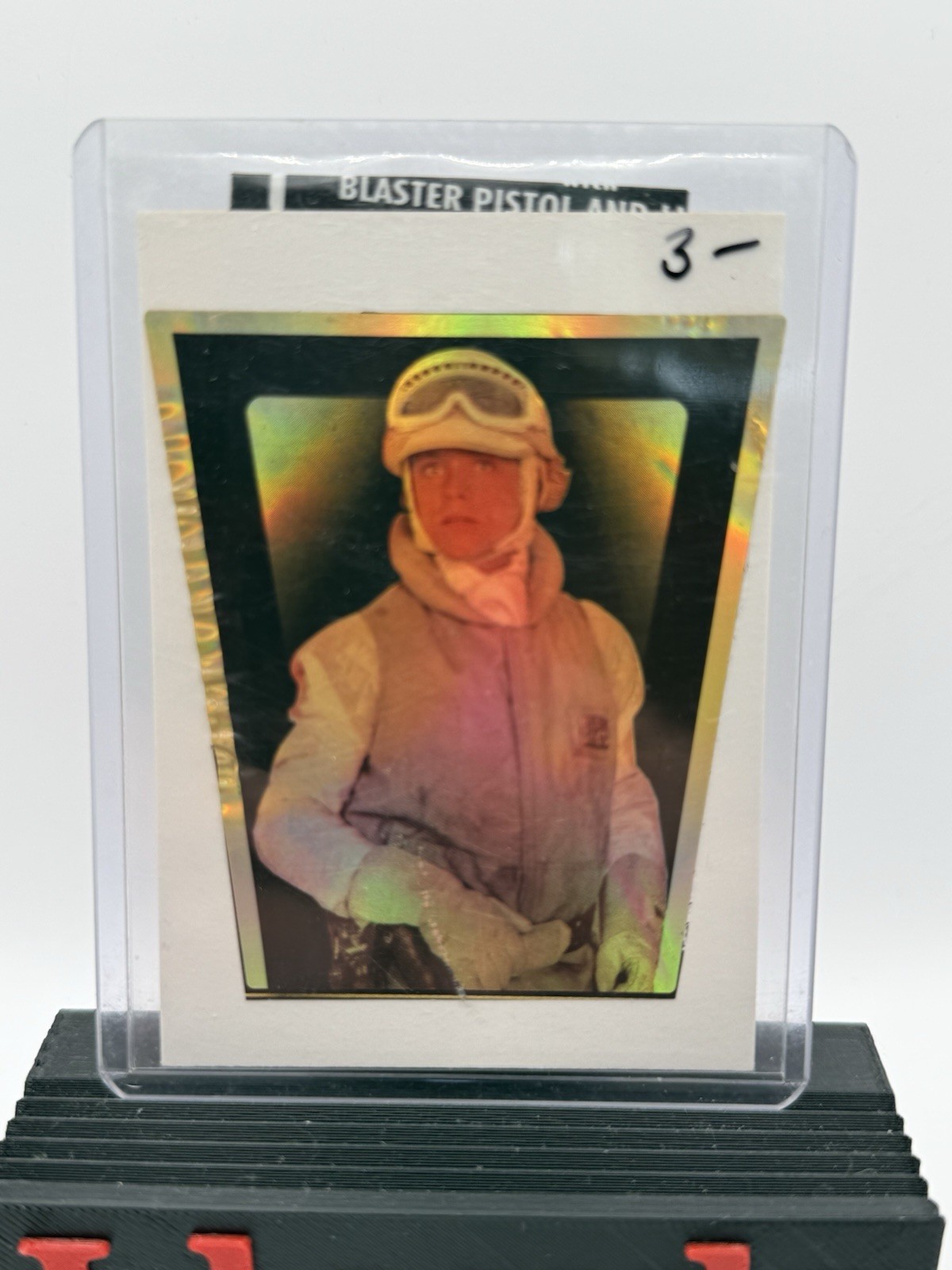 Luke Skywalker Hoth Gear Unopened Star Wars POTF2 &rsquo;95 Hologram (card Only)