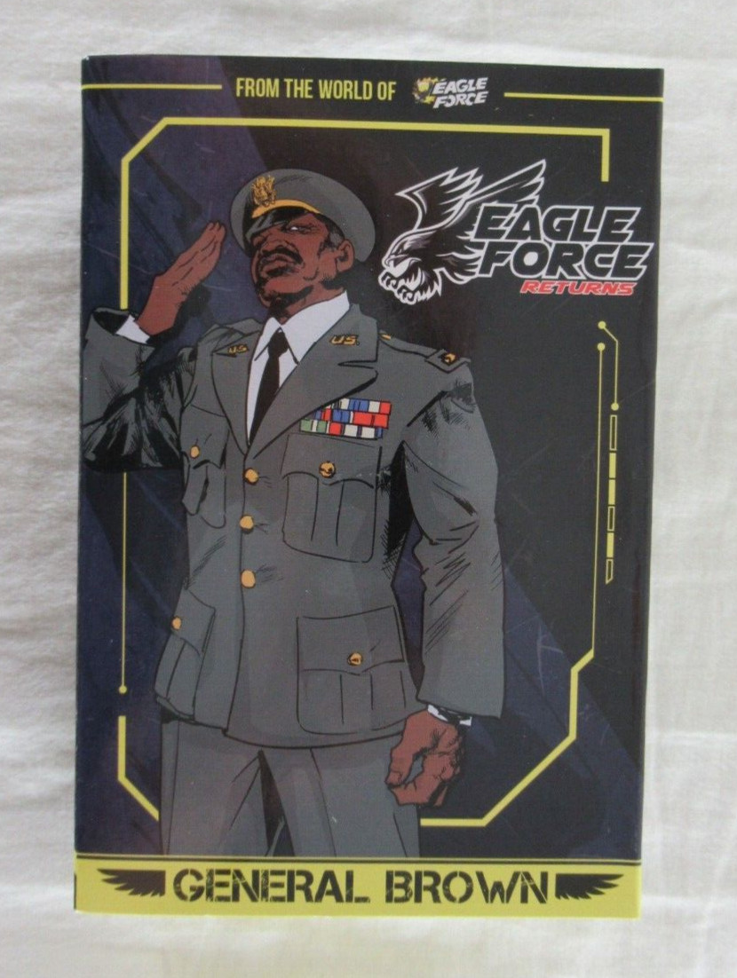 Eagle Force Returns General Brown #02 Box FMF 2023 BBTS Exclusive NO FIGURE