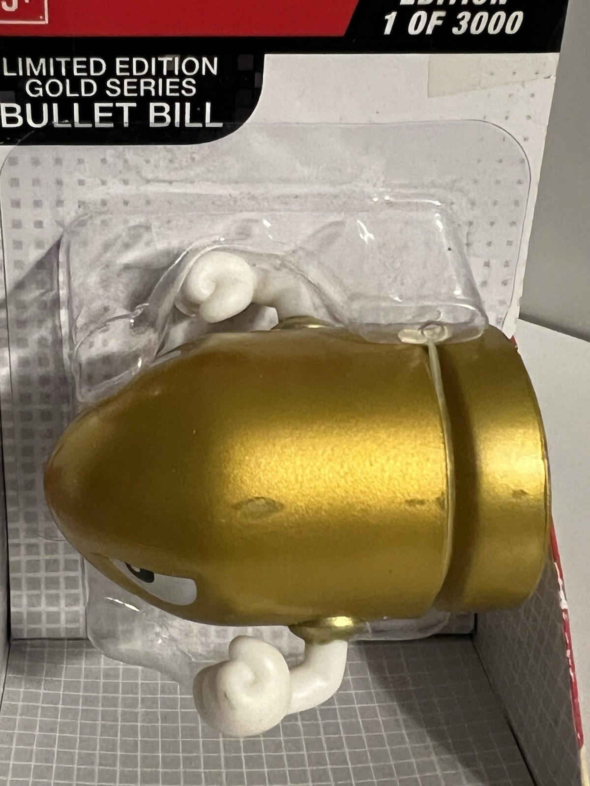 Super Mario Jakks World of Nintendo Gold Goomba Bullet Bill 2.5 Figures Lot