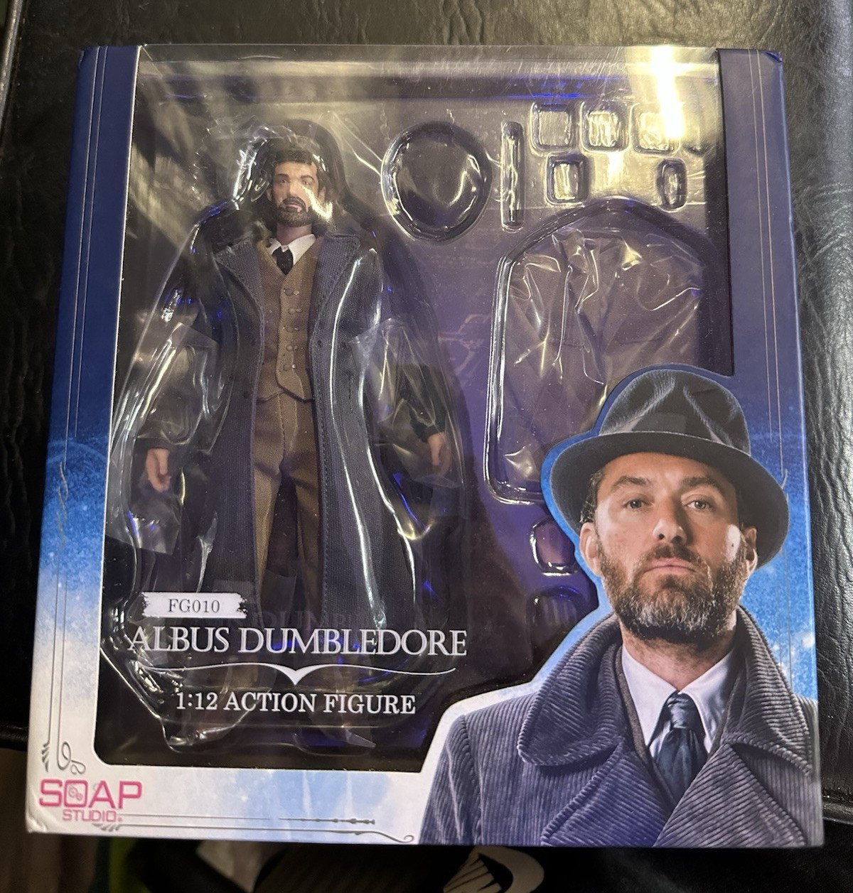 Soap Studio Albus Dumbledore 1:12 Action Figure FG010 Hat Wand + Extras