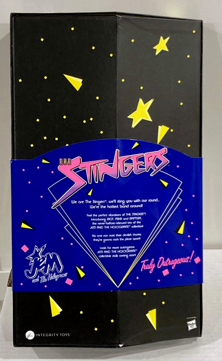NRFB Integrity Toys The Stingers Jem the Holograms 2013 Rapture Fashion Doll