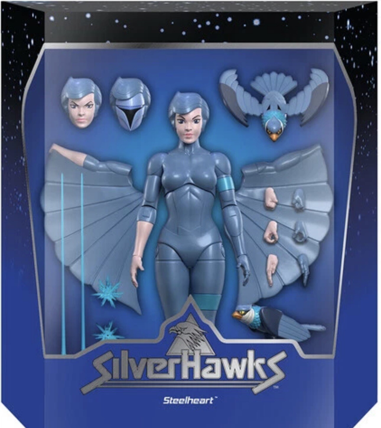 Super7 Ultimates Steelheart SEALED 7 in Action Figure Silverhawks 2022 NEW 🔥