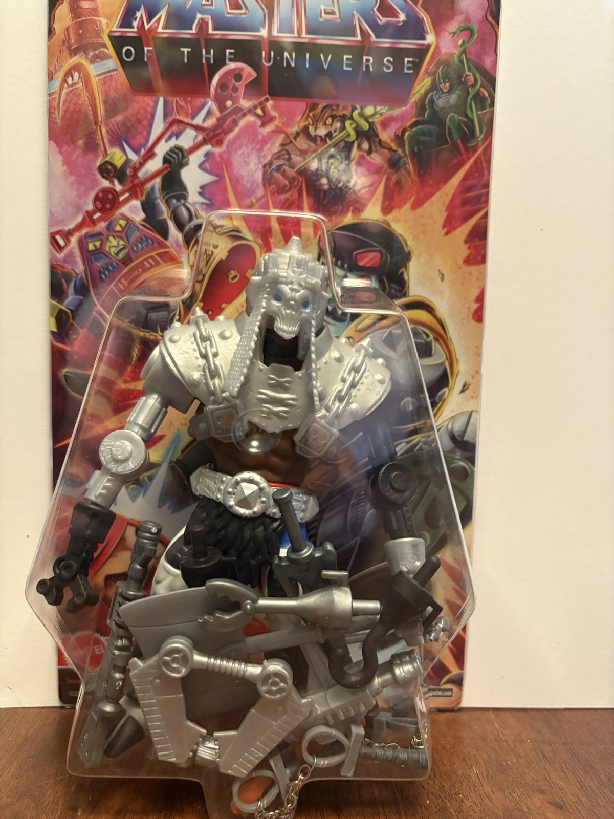 MOTU ORIGINS “CYBER-QUAD “ Action Figure CUSTOM On Resealable Card Accessories