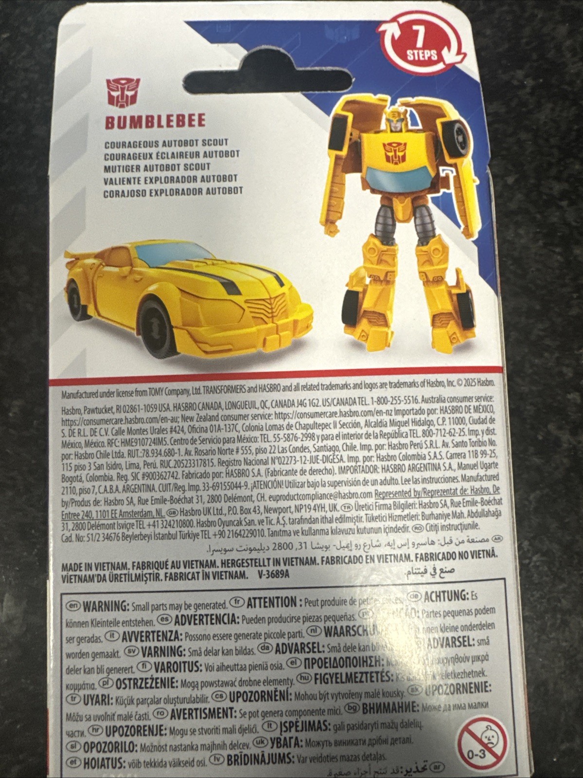 Transformers BUMBLEBEE Figure 2 in 1 MORE THAN MEETSTHE EYE SERIES-Hasbro New