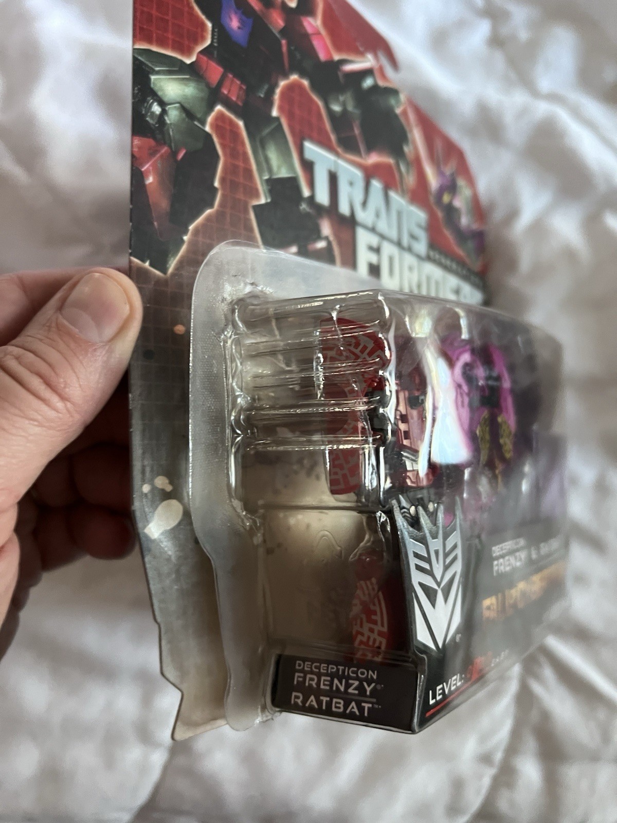 Transformers Generations Fall Of Cybertron Frenzy Ratbat New but Off Card Stock